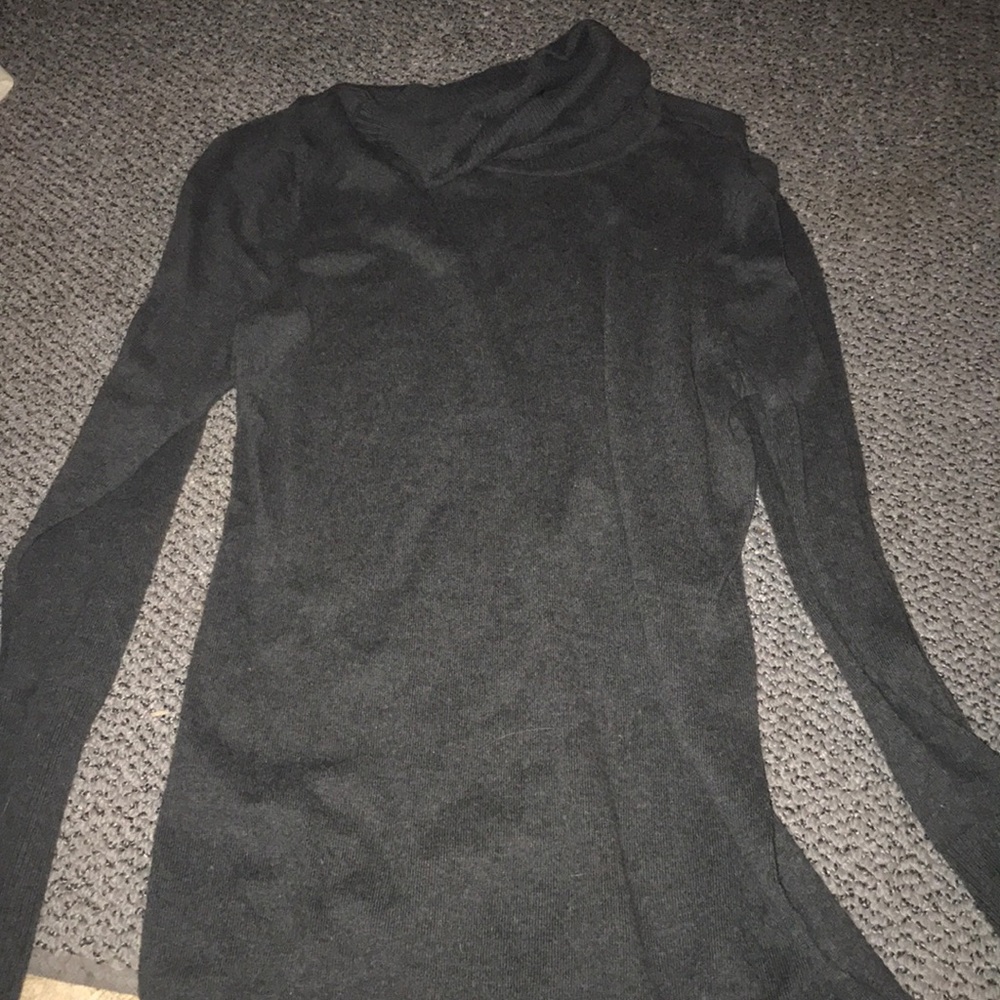 Large long sleeve turtleneck
